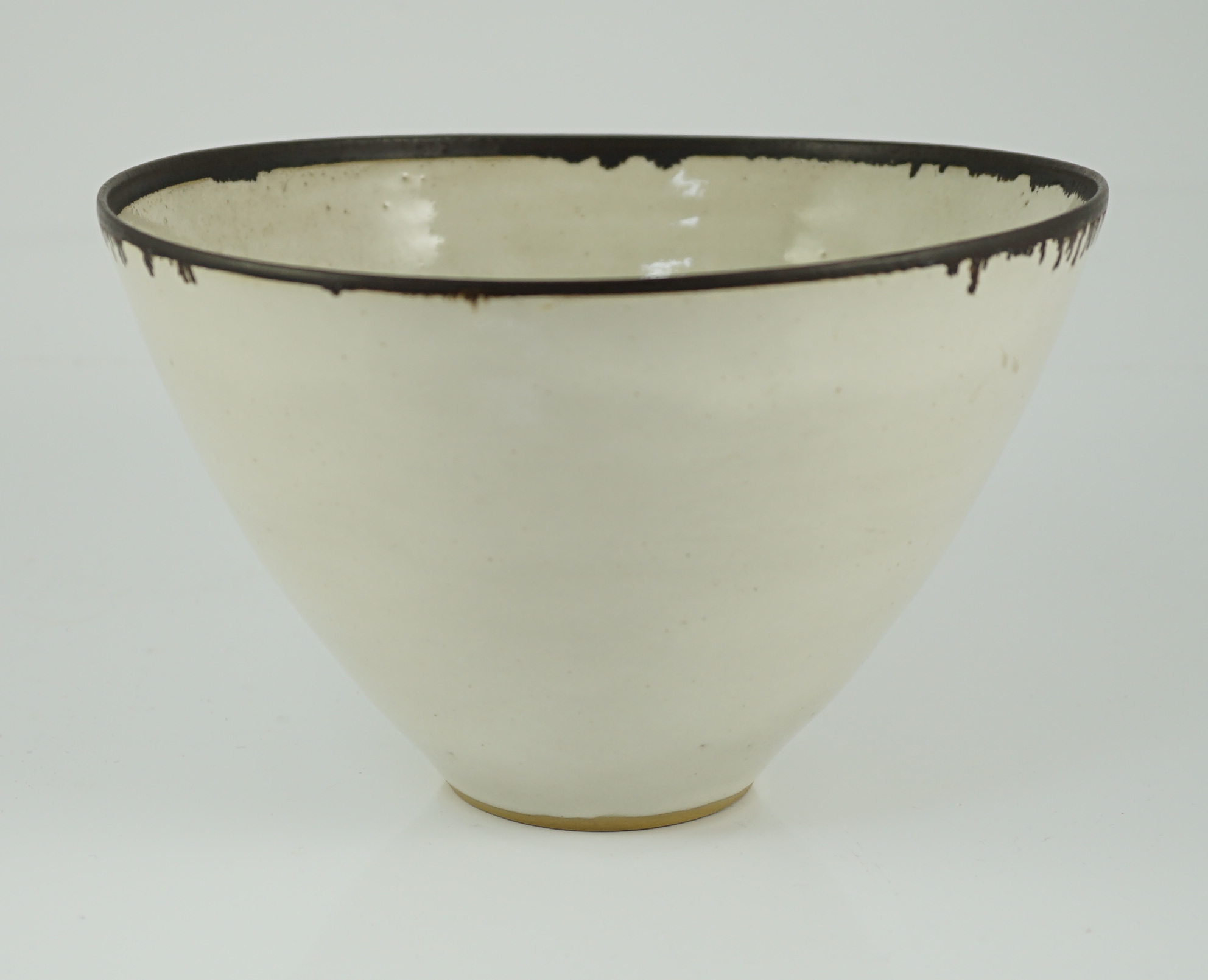 Dame Lucie Rie D.B.E. (1902-1995), a stoneware conical bowl